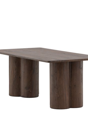 VENTURE DESIGN Olivia salongbord, rektangulrt - mocca 3D papir MDF (60x120)