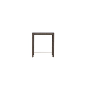 VENTURE DESIGN Alo udendrs barbord, rektangulr - glas, gr polyrattan og stl (100x60)