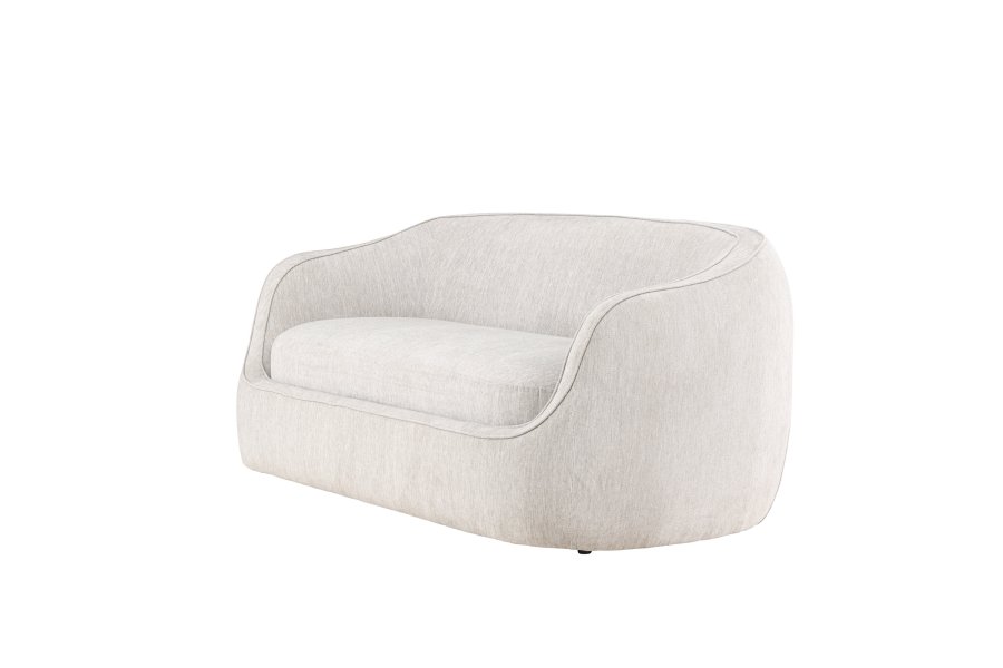 VENTURE DESIGN Elio 3 pers. sofa - lysegr polyester