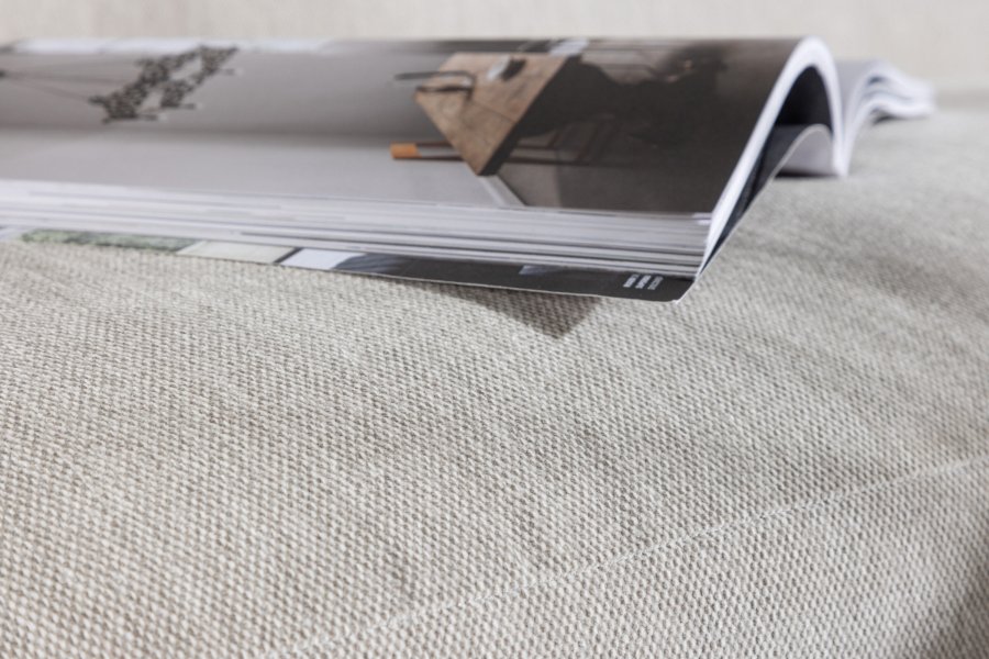 VENTURE DESIGN Elio 3 pers. sofa - lysegr polyester