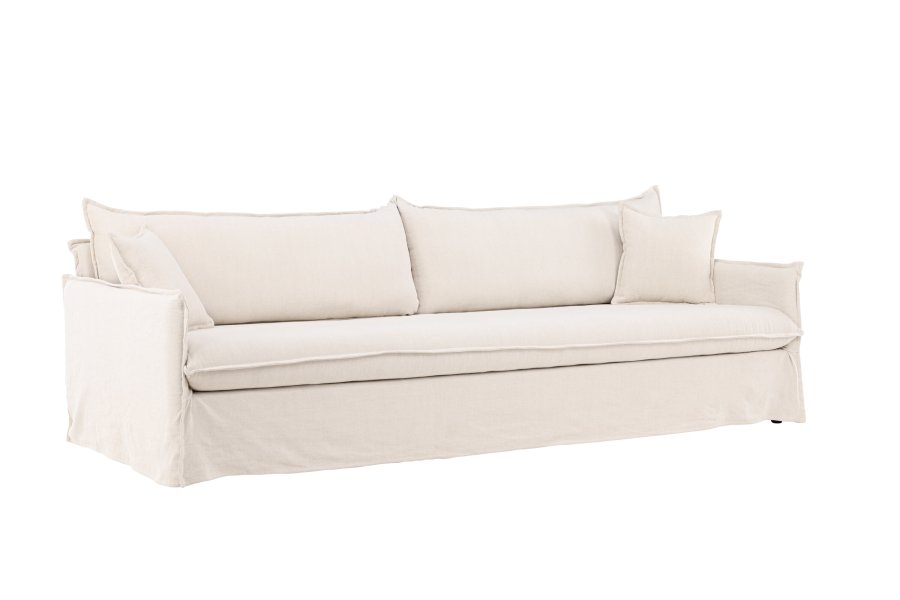 VENTURE DESIGN Nova 4 pers. sofa - beige lin