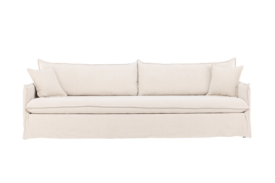 VENTURE DESIGN Nova 4 pers. sofa - beige lin