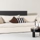 VENTURE DESIGN Nova 4 pers. sofa - beige lin
