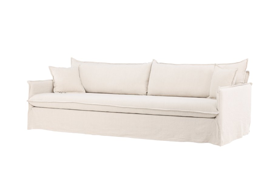 VENTURE DESIGN Nova 4 pers. sofa - beige lin