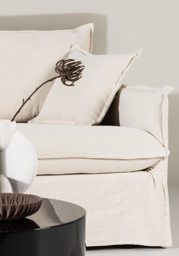 VENTURE DESIGN Nova 4 pers. sofa - beige lin