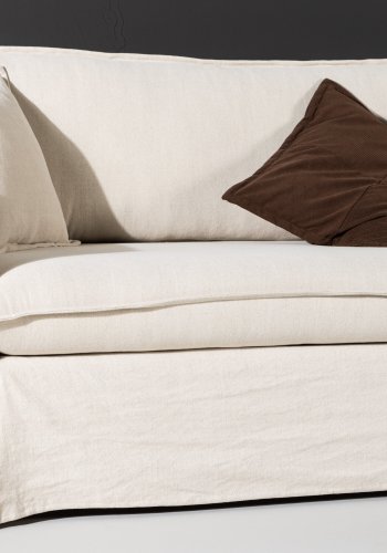 VENTURE DESIGN Nova 4 pers. sofa - beige lin