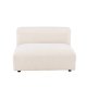 VINN SAMLING Mavi modulsofa medium - beige polyester og tre