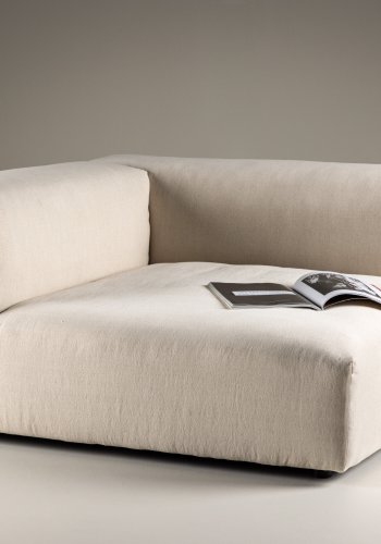 VINN KOLLEKSJON Mavi modulsofahjrne - beige polyester og tre