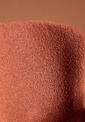 VENTURE DESIGN Modesto spisebordsstole - roasty boucl stof og sort stl