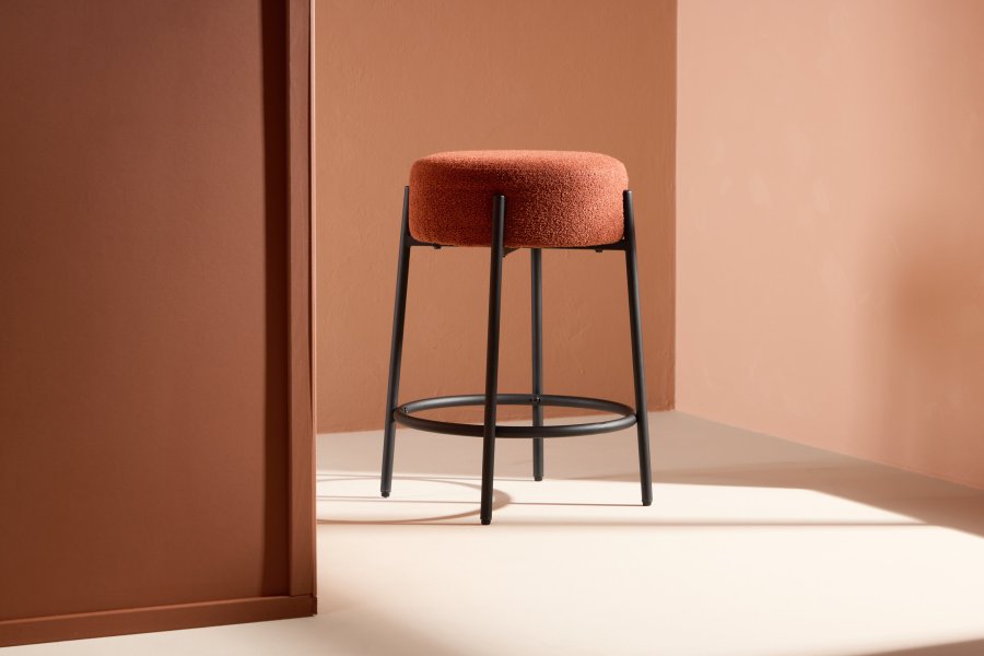 VENTURE DESIGN Tucson Barkrakk - Svarte ben / Roasty Boucle