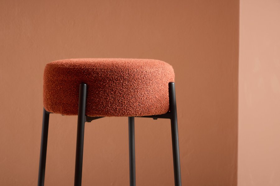 VENTURE DESIGN Tucson Barkrakk - Svarte ben / Roasty Boucle