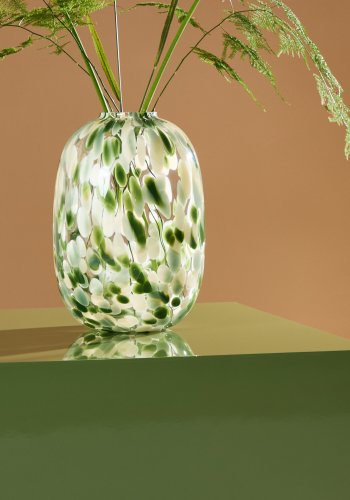 VENTURE DESIGN York lavt salongbord - mrkegrnn / glanset MDF