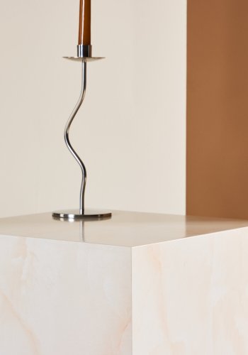 VENTURE DESIGN York hyt salongbord - lys gul / marmorlignende MDF