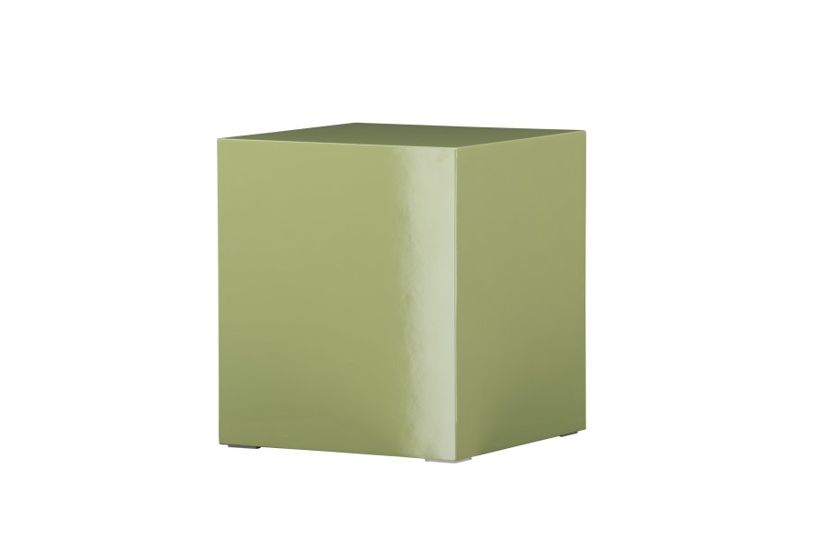 VENTURE DESIGN York hyt salongbord - lysegrnn / glanset MDF