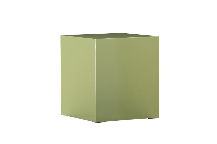 VENTURE DESIGN York hyt salongbord - lysegrnn / glanset MDF