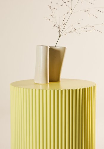 VENTURE DESIGN Lenox sidebord - lys gul / MDF