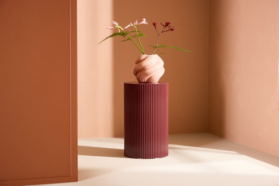 VENTURE DESIGN Lenox sidebord - Bordeaux / MDF