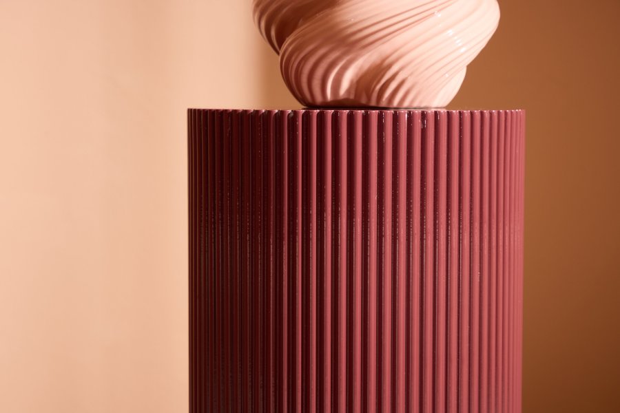 VENTURE DESIGN Lenox sidebord - Bordeaux / MDF