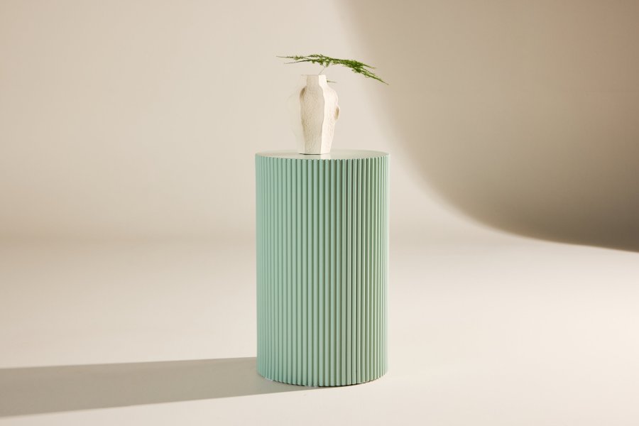 VENTURE DESIGN Lenox sidebord - lysegrnn / MDF