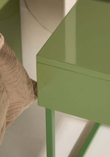 VENTURE DESIGN Bakal Nachttisch - Grn / Grn