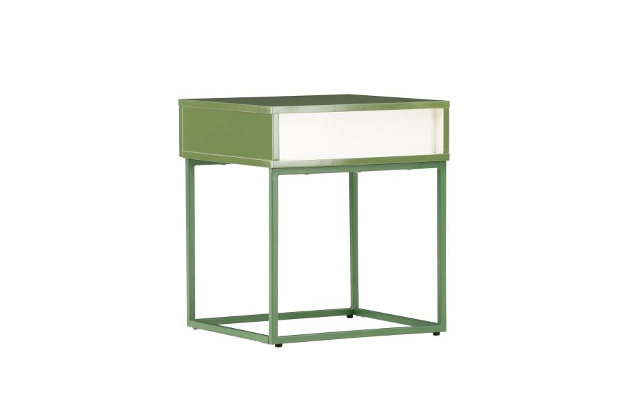 VENTURE DESIGN Bakal Nachttisch - Grn / Grn