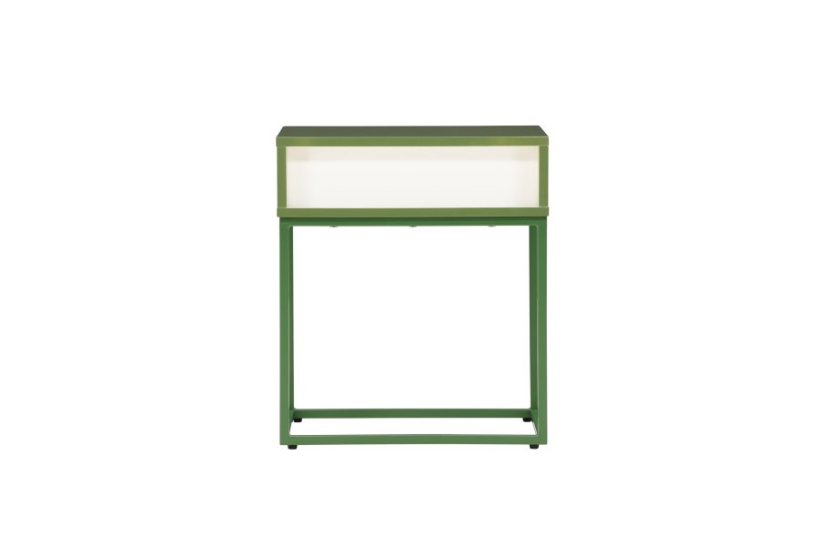 VENTURE DESIGN Bakal Nachttisch - Grn / Grn