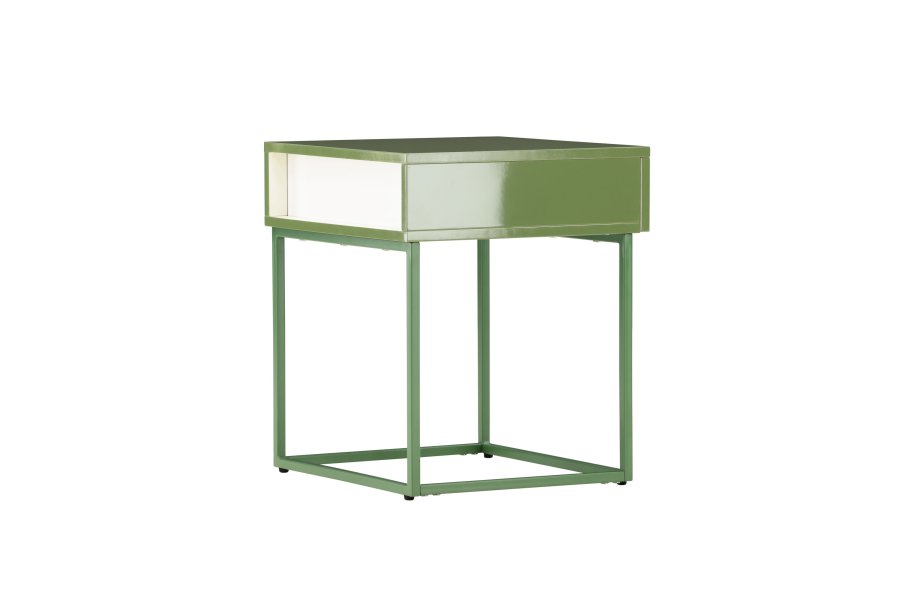 VENTURE DESIGN Bakal Nachttisch - Grn / Grn