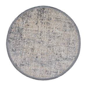 TEPPI Notta 1121 teppe, rundt - beige/gr polyester (100)