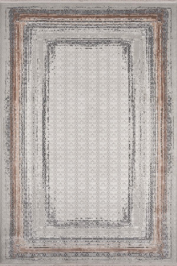 TEPPI Leo gulvtppe m. mnster, rektangulr - multifarvet polypropylen/polyester (200x290)