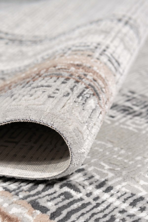 TEPPI Leo gulvtppe m. mnster, rektangulr - multifarvet polypropylen/polyester (200x290)