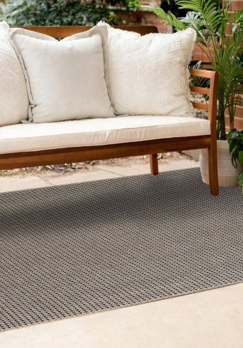 TEPPI Friolero gulvtppe m. mnster, rektangulr - multifarvet jute (80x300)