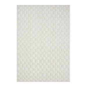 TEPPI Jung teppe med mnster, rektangulrt - krem polyester (200x290)