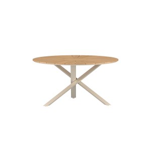 VENTURE HOME Mexico Matbord - �140 - Beige Alu/Teak