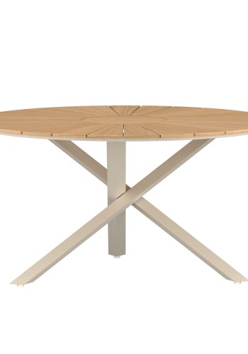 VENTURE HOME Mexico Matbord - �140 - Beige Alu/Teak