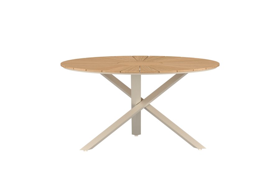 VENTURE HOME Mexico Matbord - �140 - Beige Alu/Teak
