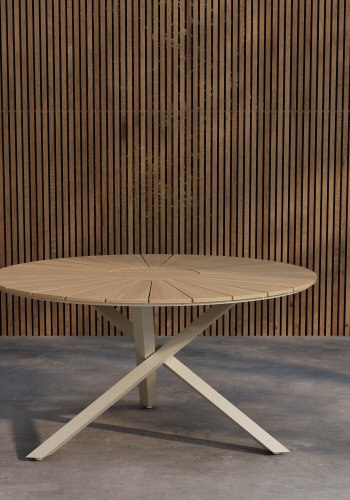 VENTURE HOME Mexico Matbord - �140 - Beige Alu/Teak