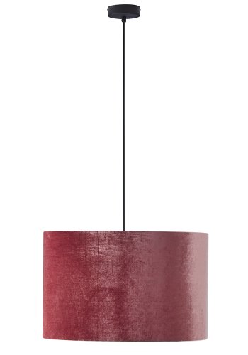 TK Tercino taklampe 200 - gull og burgunder stoff