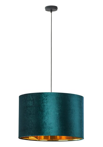 TK Tercino taklampe 500 - gull og grnt stoff