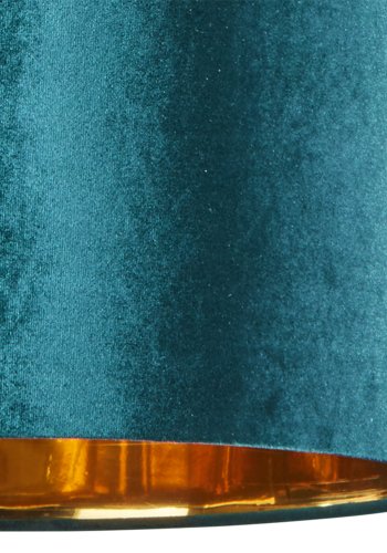 TK Tercino taklampe 500 - gull og grnt stoff