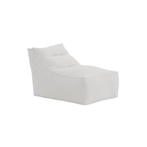 VENTURE HOME Redang Relaxbag-stoff - Hvitt Boucl�-stoff / 118*94*83