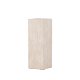 VIND COLLECTION Ramsvik sidebord, firkantet - beige MDF med travertin-look (23x23xH:65)