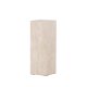 VIND COLLECTION Ramsvik sidebord, firkantet - beige MDF med travertin-look (23x23xH:65)