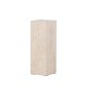 VIND COLLECTION Ramsvik sidebord, firkantet - beige MDF med travertin-look (23x23xH:65)