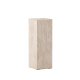 VIND COLLECTION Ramsvik sidebord, firkantet - beige MDF med travertin-look (23x23xH:65)
