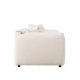 VIND COLLECTION Torekov 3-seters sofa - beige polyesterstoff og bjrketre