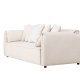 VIND COLLECTION Torekov 3-seters sofa - beige polyesterstoff og bjrketre