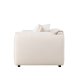 VIND COLLECTION Torekov 3-seters sofa - beige polyesterstoff og bjrketre