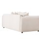 VIND COLLECTION Torekov 3-seters sofa - beige polyesterstoff og bjrketre