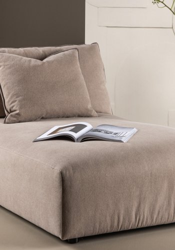 VIND KOLLEKSJON Malö dagseng - mrkebrunt stoff og bjrketre