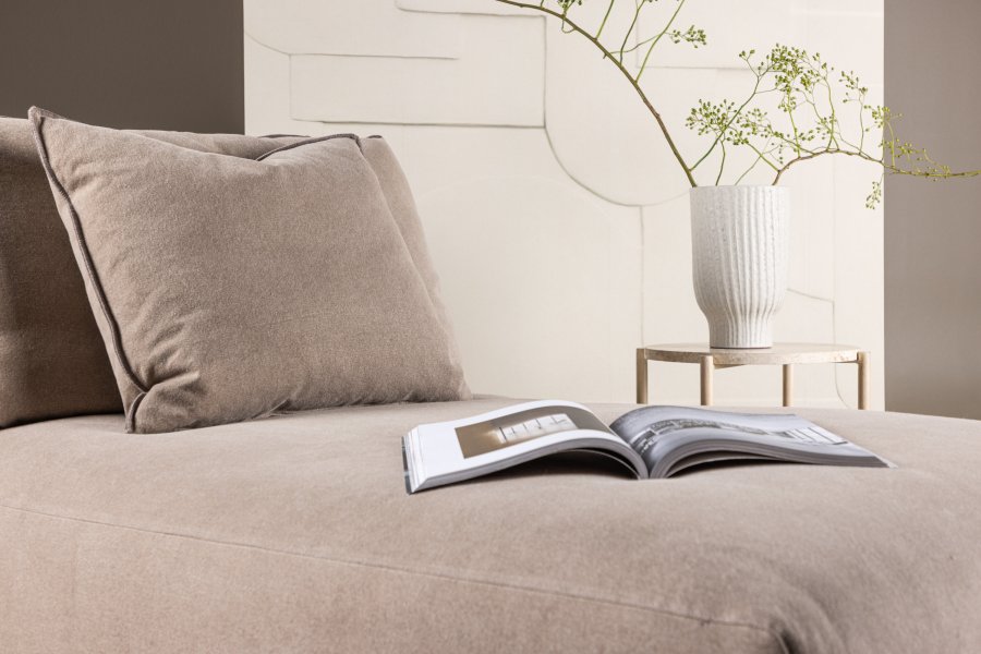 VIND KOLLEKSJON Malö dagseng - mrkebrunt stoff og bjrketre